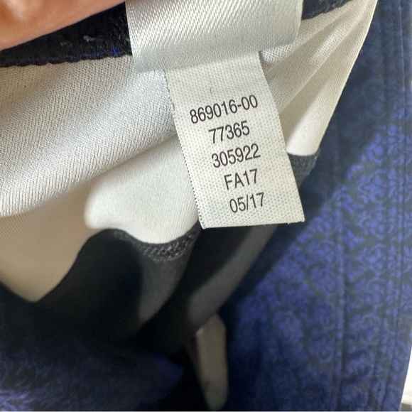 Athleta Lotus Precision Athletic Leggings Blue Color Block Size Small - Picture 9 of 9